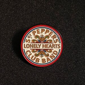 Sgt. Peppers Lonely Hearts Club Band enamel pin/magnet brings a smile | 3/$18
